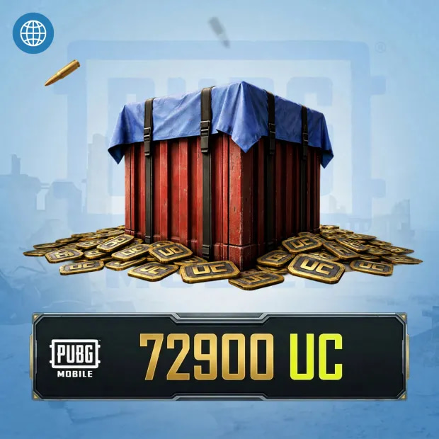 PUBG Mobile 72900 UC Global