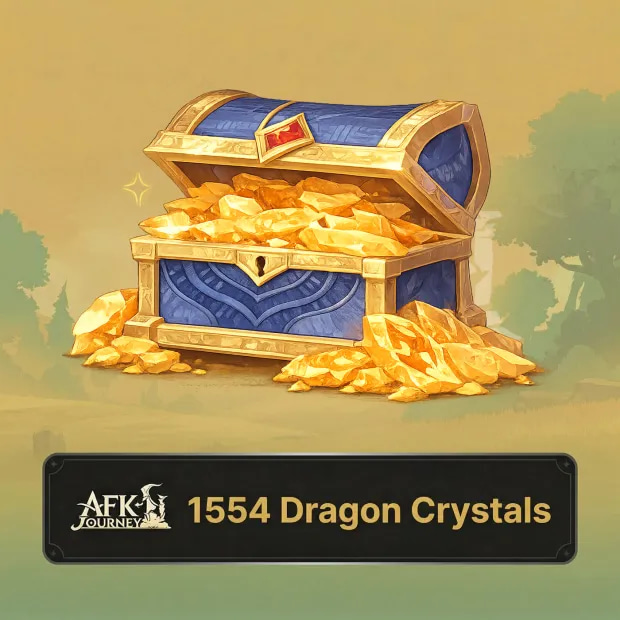 AFK Journey 1480+74 Dragon Crystals