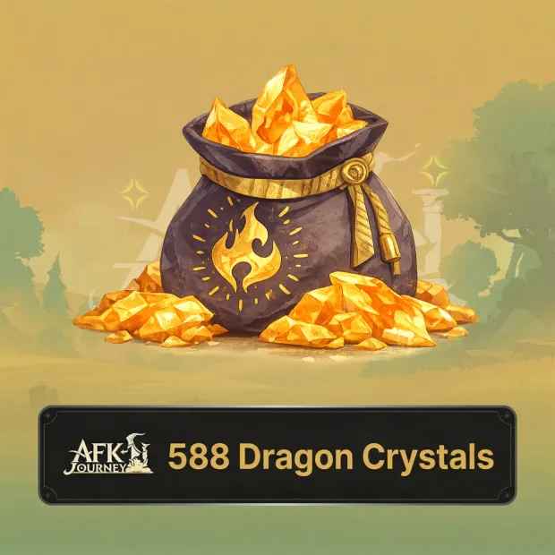 AFK Journey 560+28 Dragon Crystals