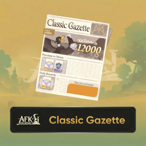 AFK Journey Esperia Monthly - Classic Gazette