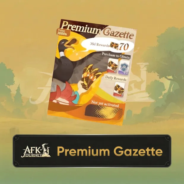 AFK Journey Esperia Monthly - Premium Gazette