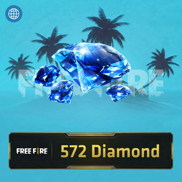 Free Fire Top Up 520 Diamonds Global