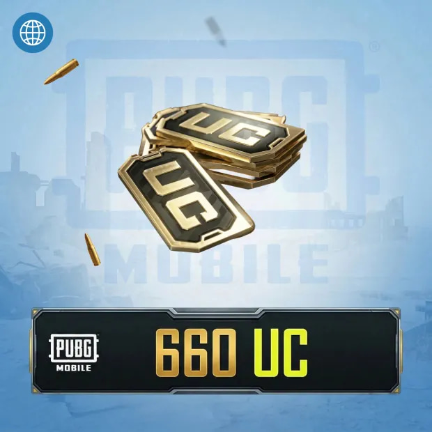 PUBG Mobile 660 UC Global