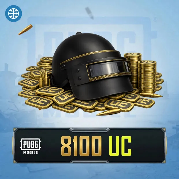PUBG Mobile 8100 UC Global