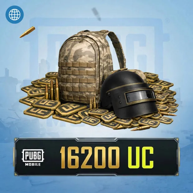 PUBG Mobile 16200 UC Global