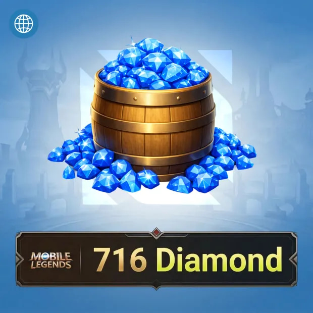 Mobile Legends 716 Diamonds Global