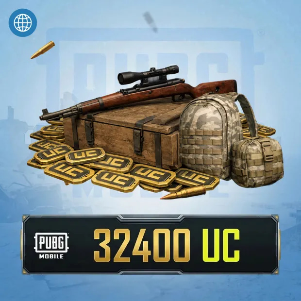 PUBG Mobile 32400 UC Global