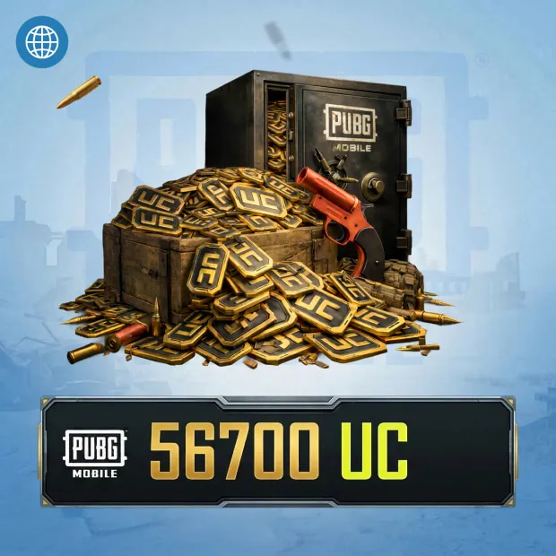 PUBG Mobile 56700 UC Global